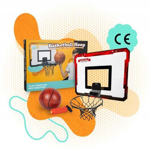 Zestaw do koszykówki dla dzieci mini kosz przenośny tablica na drzwi na Arena.pl