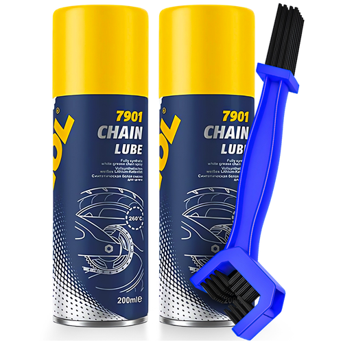 2X MANNOL SMAR DO ŁAŃCUCHA ROWEROWEGO MOTOCYKLOWEGO SZCZOTKA DO CZYSZCZENIA na Arena.pl