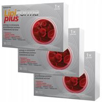 LipiForma Plus Koenzym Q10, Monakolina K, Czosnek 30 Kapsułek