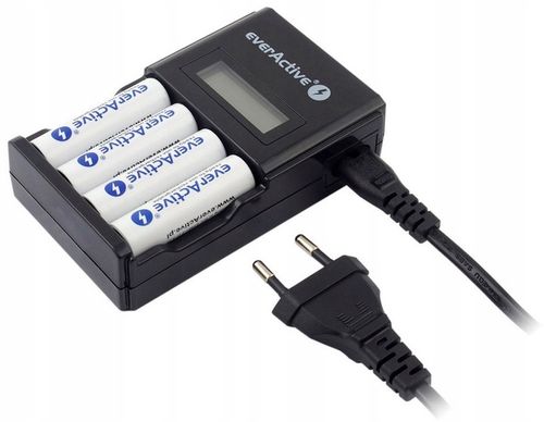 ŁADOWARKA AKUMULATORKÓW BATERII PROCESOROWA 4 KANAŁOWA Ni-MH AA AAA LCD na Arena.pl