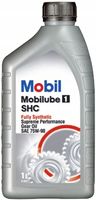2X Olej przekładniowy MOBIL Mobilube 1 SHC 75W90 1L