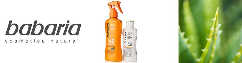Babaria Aloe Sun Screen Spray SPF50 200ml + After Sun 100ml zdjęcie 2