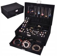 Szkatułka Kuferek Organizer Biżuterii