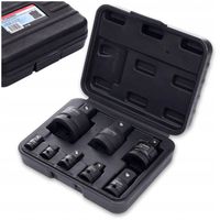 Redukcje udarowe adaptery redukcyjne 1/2" 1/4" 3/8" 3/4" z kulką x8szt
