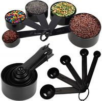 MIARKI KUCHENNE ZESTAW KOMPLET MIAREK ŁYŻKI KUBKI POMIAROWE KOMPLET 10 szt.