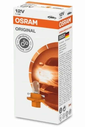 10x OSRAM BAX 12V 1,1W BX8,4D 2473MFX6 ORYGINAL zdjęcie 1