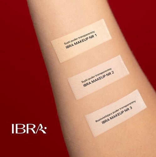 IBRA Makeup Sypki Puder Transparentny Glow nr 3 na Arena.pl