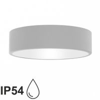 Szara lampa natynkowa 137623619846 nowoczesna IP54 do łazienki