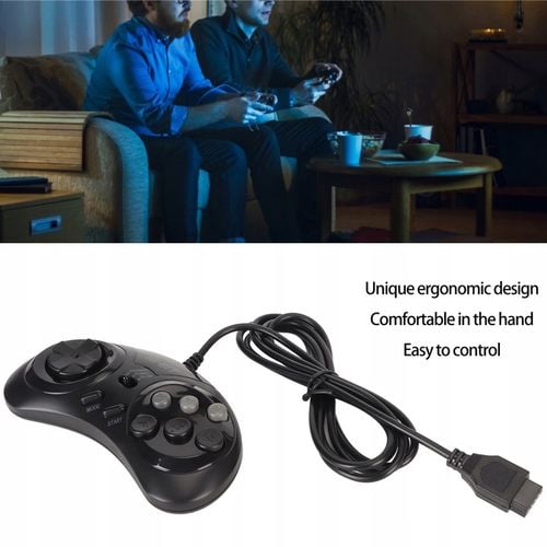 PAD GAMEPAD KONTROLER PRZEWODOWY SEGA 9 PIN na Arena.pl