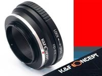 Adapter CANON FD na FUJI X FX X-mount X-Pro1, X-E1, X-E2, X-M1 K&F