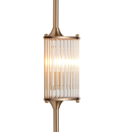 Lampa ścienna SERGIO-2 złota 90 cm na Arena.pl