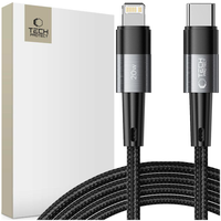 TECH-PROTECT ULTRABOOST LIGHTNING CABLE PD20W/3A 200CM GREY