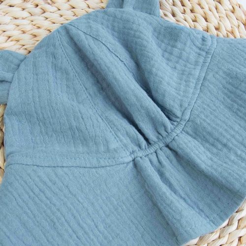 KAPELUSZ MUŚLINOWY czapka dziecięca na słońce letnia BUCKET wiązany 48-50 na Arena.pl