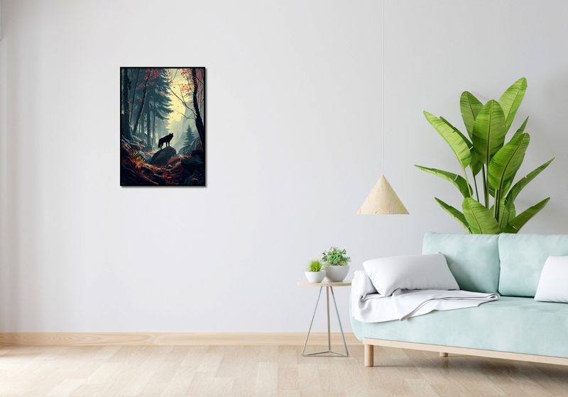 Plakat 50x70cm Leśne Echa zdjęcie 4