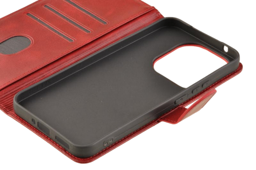 Etui portfel Wallet do Xiaomi 15T czerwony na Arena.pl