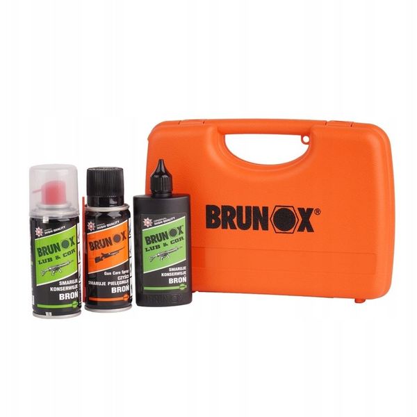 Zestaw do czyszczenia i konserwacji broni Brunox Lub&Cor Gun Care Smar zdjęcie 1