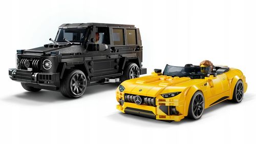 LEGO SPEED 10+ AUTO MERCEDES DWA SAMOCHODY MERCEDES AMG G63 I SL63 76924 na Arena.pl