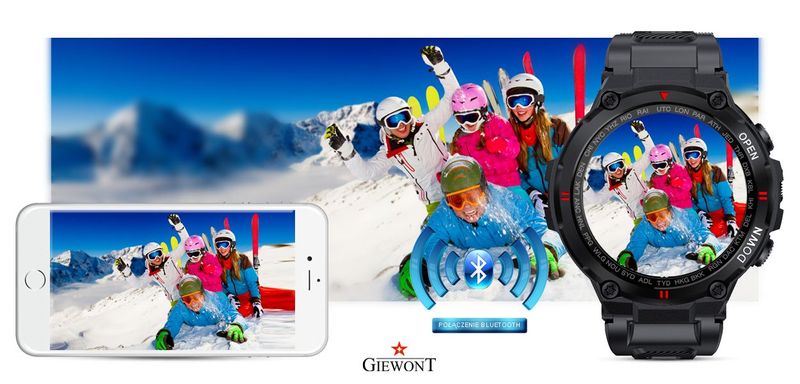 Smartwatch Giewont GW430-1 Czarny zdjęcie 9