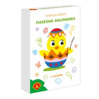 ND01_250174 Piaskowe malowanki - wielkanocny kurc