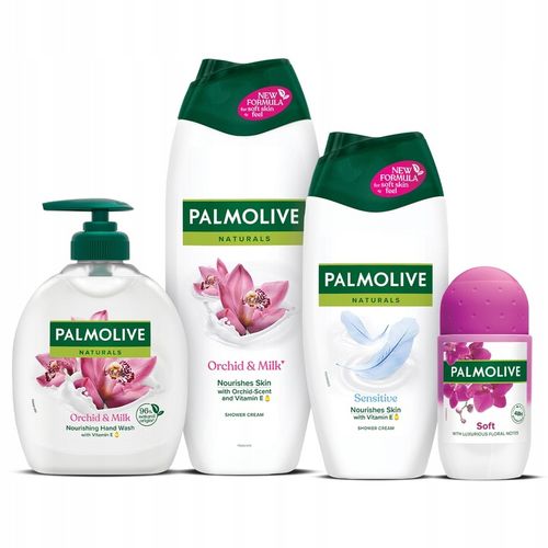 Palmolive Orchidea zestaw świąteczny (kosmetyczka+4 produkty pielęgnacyjne) na Arena.pl