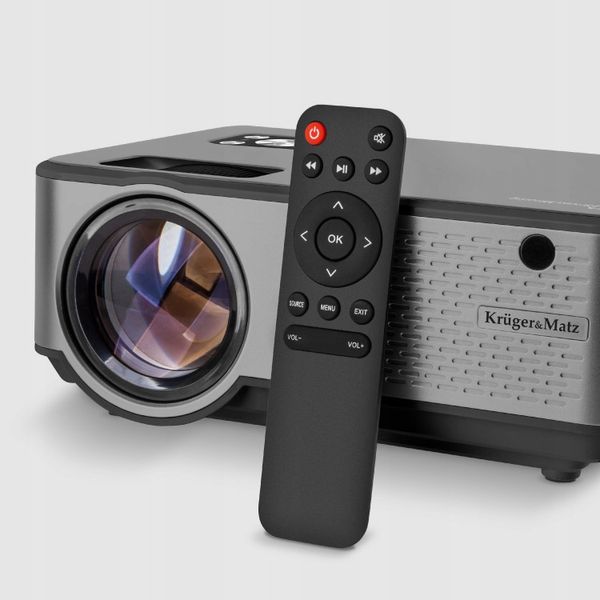 Projektor LED Full HD WiFi USB BT 5000 Lm 150 cali rzutnik pilot zdjęcie 14