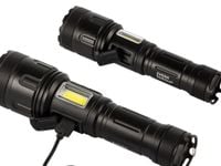 LATARKA TAKTYCZNA WOJSKO LED 1000M AKU ALU LOTNICZE ANODOWANA