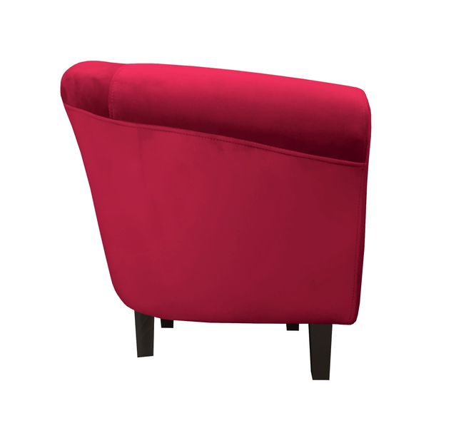 Fotel Milo nogi venge czerwony MG31 zdjęcie 4