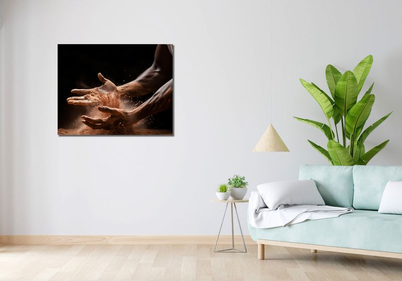 Obraz 90x70cm Taniec Ziemi zdjęcie 2