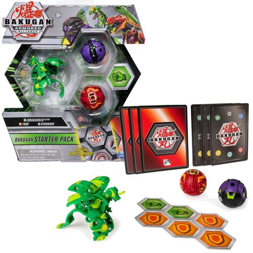 Bakugan starter Dragonoid Trox Hydorous figurka + karty na Arena.pl