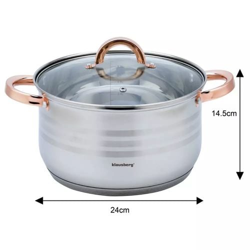 zestaw garnków 12 elementów klausberg kb-7700 na Arena.pl