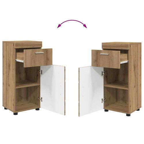 Szafka Łazienkowa TULUM dąb artisan 37 x 31.5 x 82 cm na Arena.pl