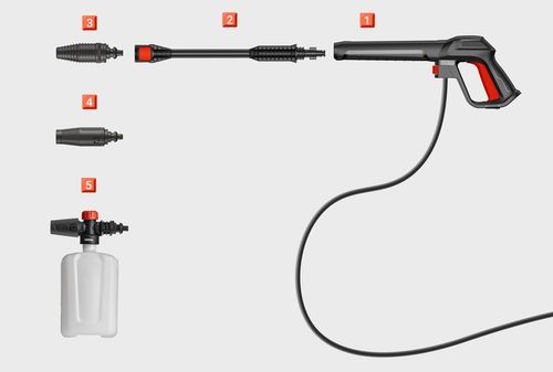 MYJKA CIŚNIENIOWA LEHMANN ZE ZWIJACZEM MOC 290 Bar BOGATY ZESTAW na Arena.pl