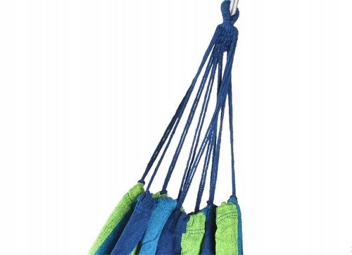 Duży Hamak Ogrodowy Dwuosobowy Pokrowiec Huśtawka Bujak Wiszący XXL + Liny na Arena.pl