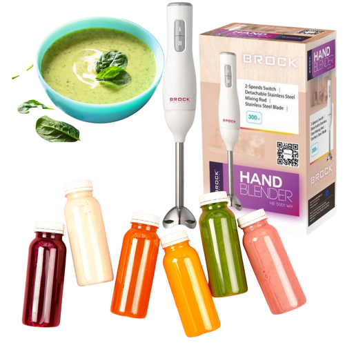BLENDER RĘCZNY KUCHENNY DO MIKSOWANIA MIKSER BROCK na Arena.pl