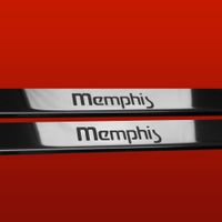 Listwa progowa VOLKSWAGEN GOLF MK2 MEMPHIS Stal nierdzewna 304 połysk 2szt