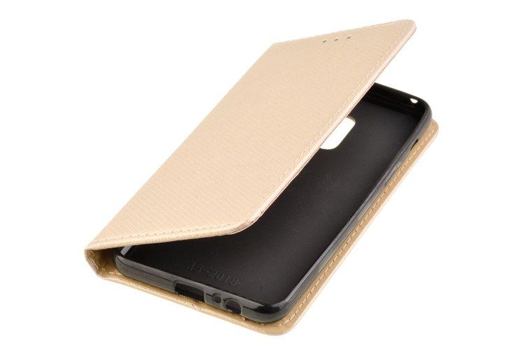 Etui Smart W2 do SAMSUNG GALAXY A8 2018 A530 złoty zdjęcie 2