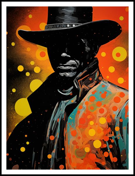Plakat 75x100cm Kowboj Kosmosu zdjęcie 3