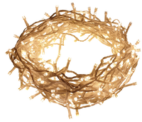 LAMPKI CHOINKOWE 300 LED ZEWNĘTRZNE WW CE Białe