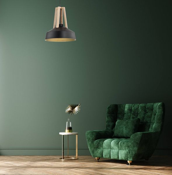 Lampa wisząca 1xE27 TRIX BLACK 112 zdjęcie 2