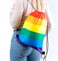 TORBA PLECAK LGBT TĘCZOWY PRIDE TĘCZA WOREK