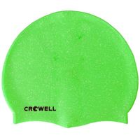 Czepek pływacki silikonowy Crowell Recycling Pearl jasnozielony kol.8 N/A