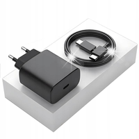 ULTRA SZYBKA ŁADOWARKA DO TELEFONU SAMSUNG KOSTKA 45W + KABEL USB-C 1M
