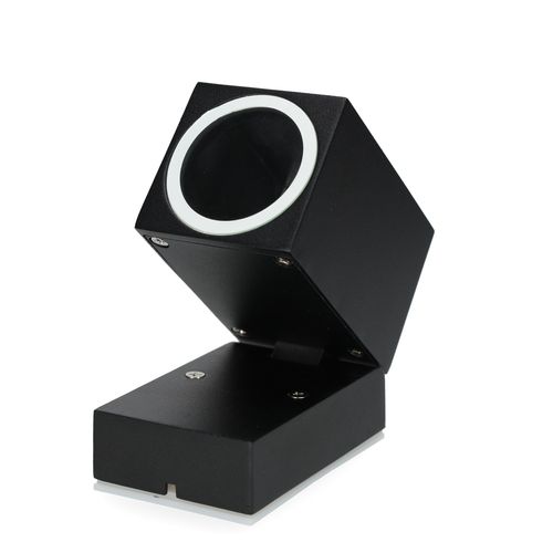 Lampa ścienna do ogrodu MICASA3 czarna na Arena.pl