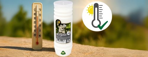 Wkłady do Zniczy Rewelacyjne na Upały Parafinowe 4 dni x20 Czyste Wypalanie na Arena.pl