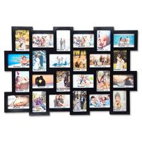 Multirama drewniana ramka 24 zdjęcia 10x15 cm