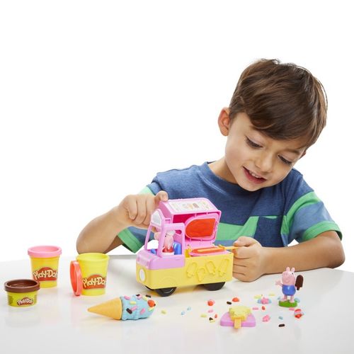 Play-Doh Świnka Peppa Samochód z lodami Hasbro F3597 na Arena.pl