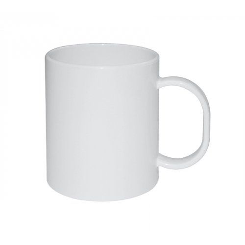 Kubek Plastikowy 330 ml Biały do Sublimacji zdjęcie 1