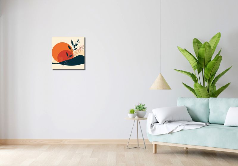 Obraz 40x40cm Zmierzch w Ciszy zdjęcie 2