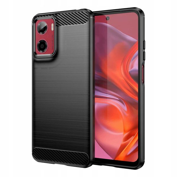Spacecase Carbon Moto G05/E15 Black zdjęcie 2