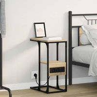 Szafka Nocna z szufladą dąb sonoma 41.5 x 26 x 60.5 cm